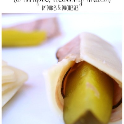 Deli Roll-Ups {Healthy Snacks}
