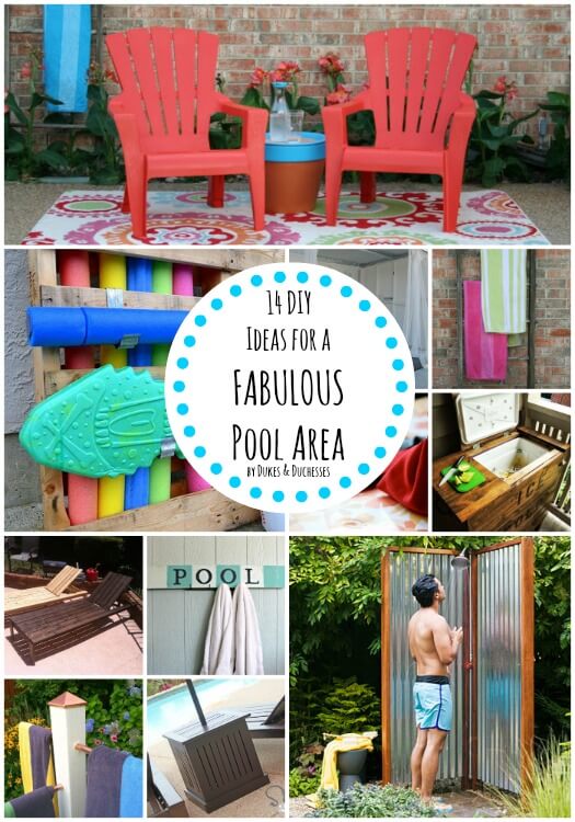 DIY ideas for a fabulous pool area