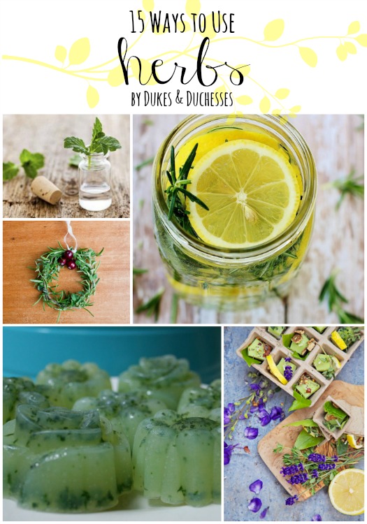 15 ways to use herbs