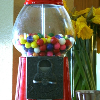 A Thrifted Gumball Machine
