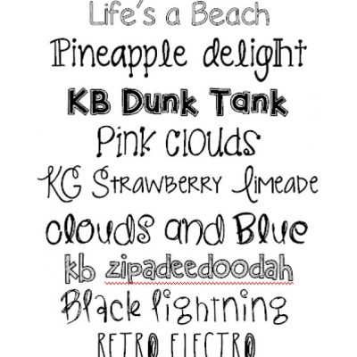 10 Favorite Fonts