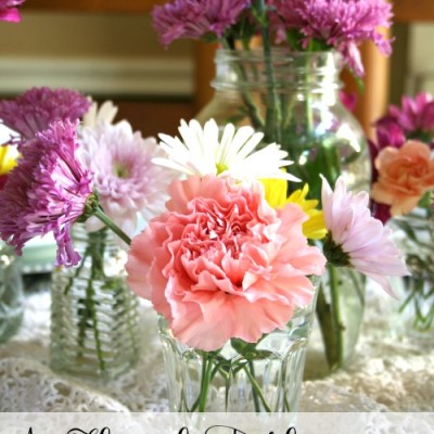 A Floral Tablescape