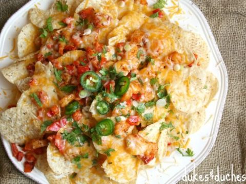 cheddar shrimp nachos recipe