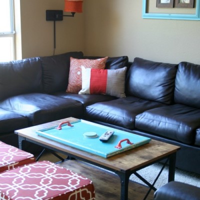 A Family Room Makeover  #BHGRefresh