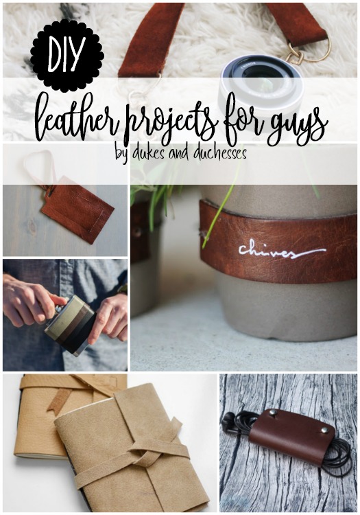 DIY leather projects for guys