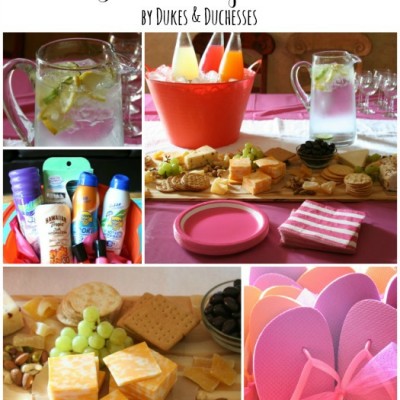 A Pampering Spa-Themed Girls’ Night In