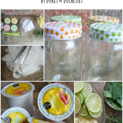 A Simple Iced Tea Bar