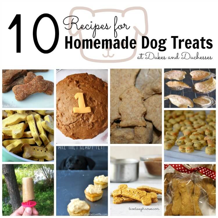 10 homemade dog treats