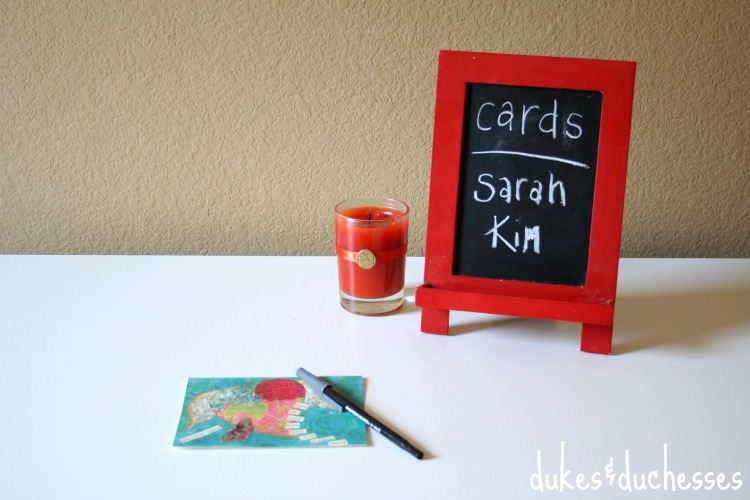 letter writing station