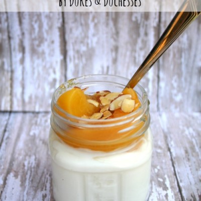 Peach Yogurt Parfait