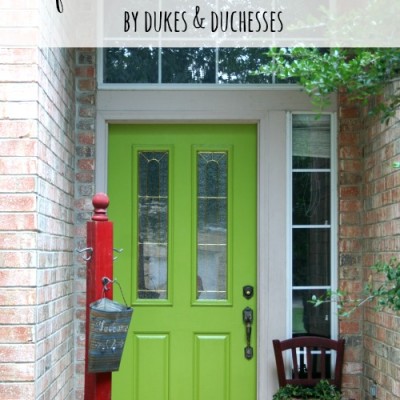 A Front Door Makeover
