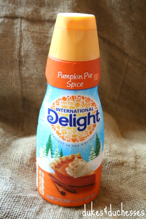 pumpkin pie spice creamer