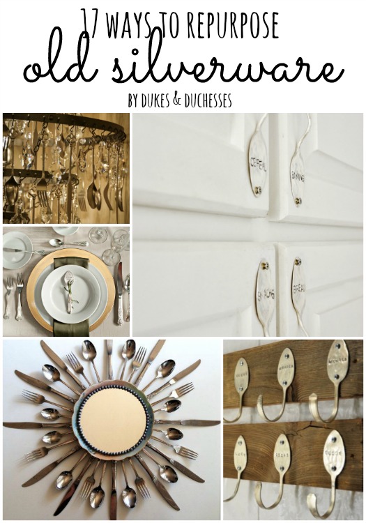 17 ways to repurpose old silverware