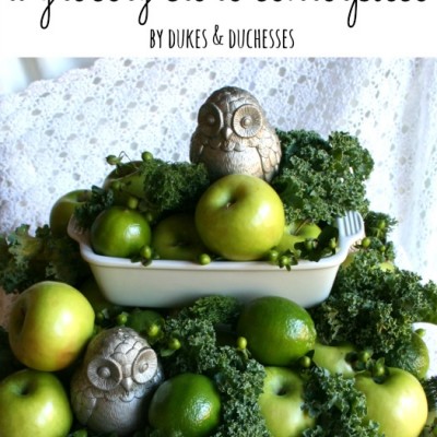 How to Create a Grocery Store Centerpiece