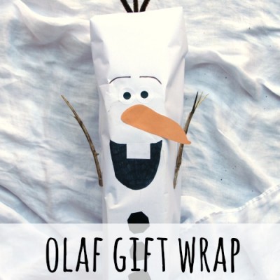 Olaf Gift Wrap