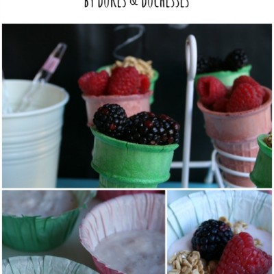 A Kid-Friendly Yogurt Bar