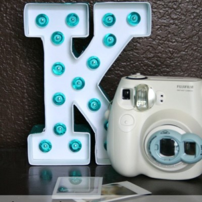 {Semi} DIY Marquee Letter
