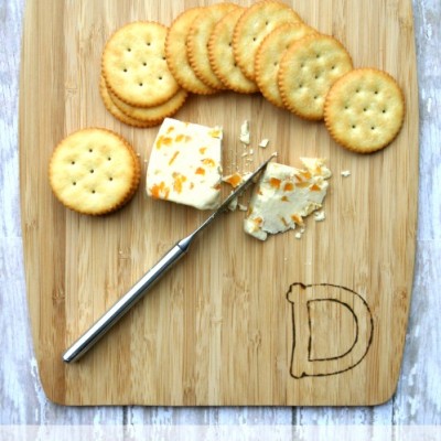 DIY Monogrammed Cutting Board