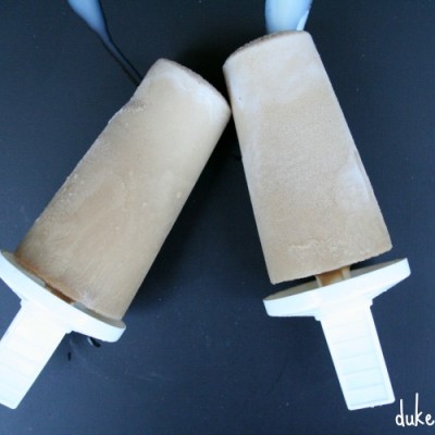 Vietnamese Coffee Popsicles