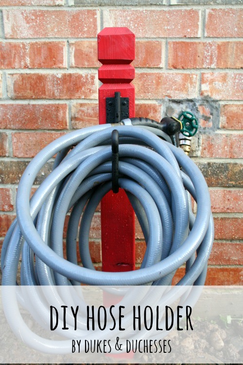DIY hose holder