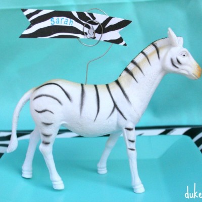 Whimsical Animal Place Card Holder