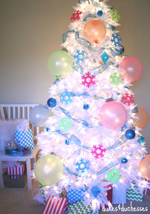 Balsam Hill Colorful Christmas Tree Idea by Randi Dukes