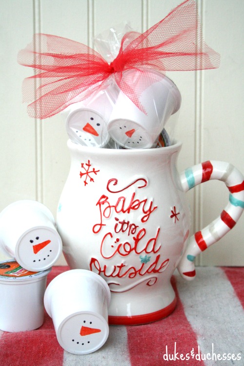 Snowman Coffee Gift - Dukes and Duchesses