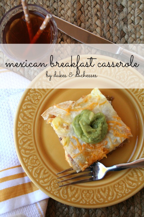mexican breakfast casserole