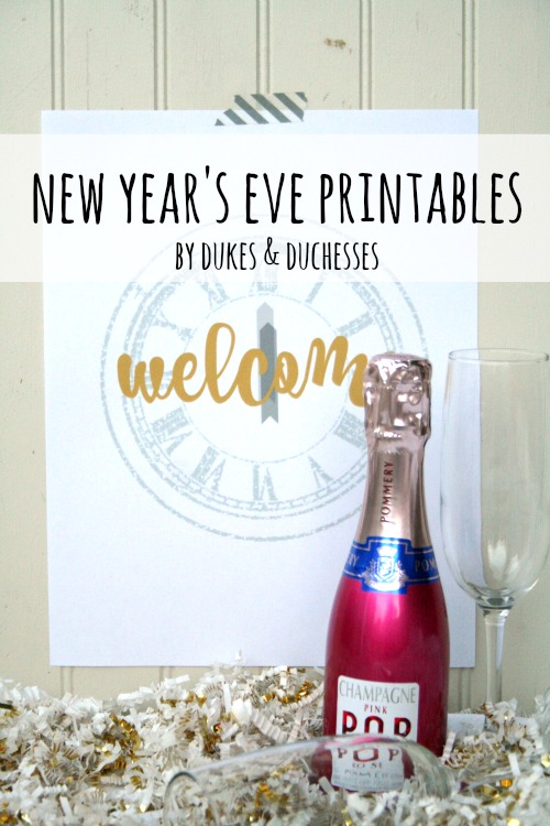 new year's eve printables
