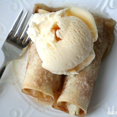 Tortilla Apple Dumplings