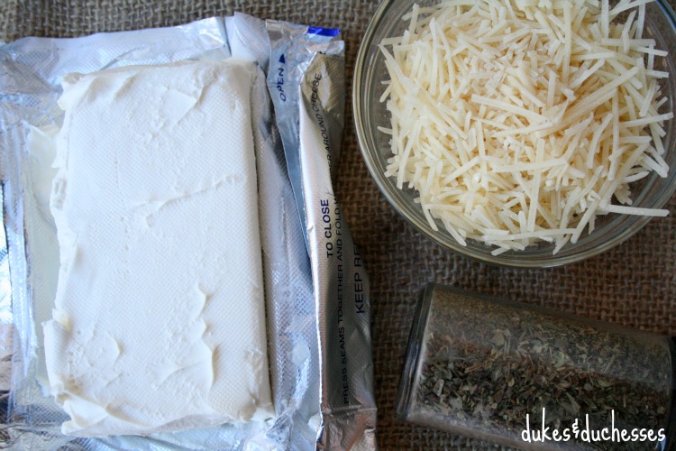 cream cheese mixture for hot italian dip recipe