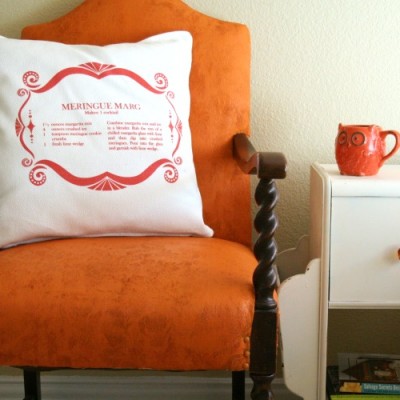 How to Paint a Fabric Chair