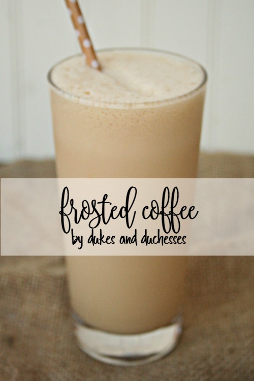 frosted coffee recipe