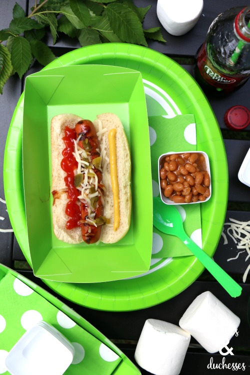 grilled hot dogs for summer cookout