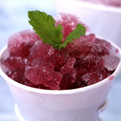 Wine Snow Cones