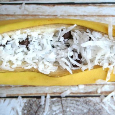 Grilled Samoa Bananas