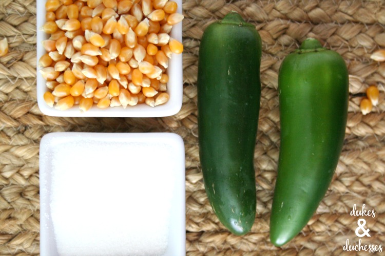 jalapeno infused kettle corn