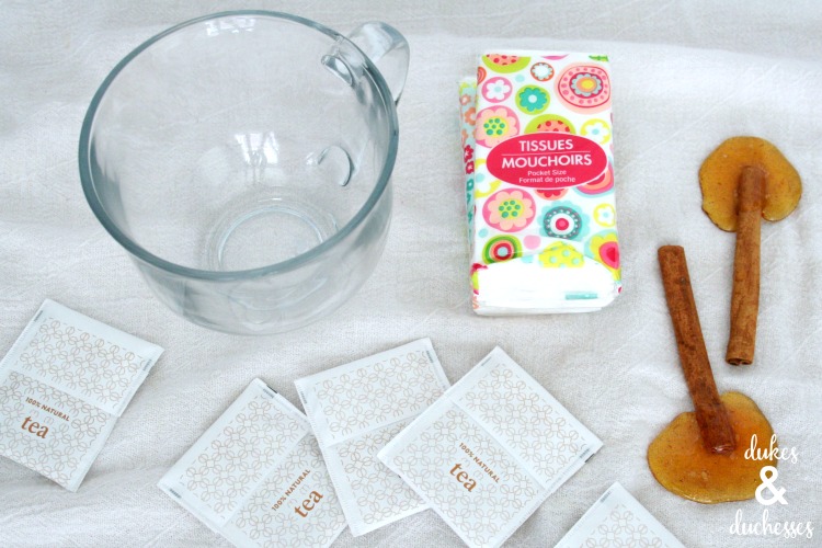 get well gift with cinnamon honey sticks