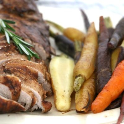Balsamic Rosemary Pork Tenderloin