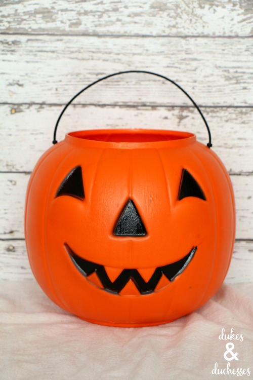 pumpkin bucket for care package