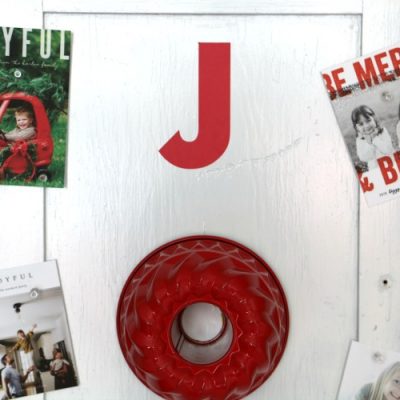 DIY upcycled holiday cards