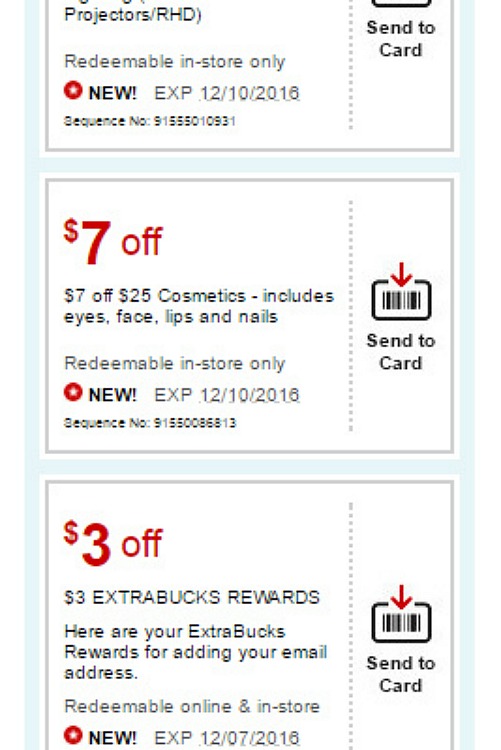 cvs digital receipts and coupons