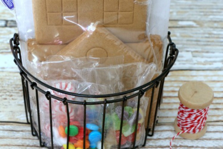 gingerbread house kit for neighbors