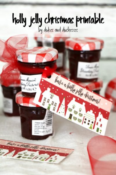 Holly Jelly Christmas Printable