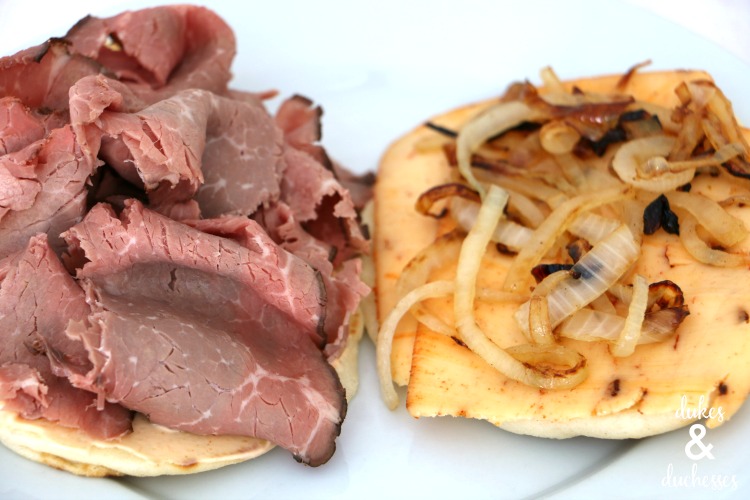 roast beef caramelized onion panini recipe