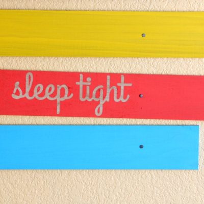 Colorful Plank Wall Art