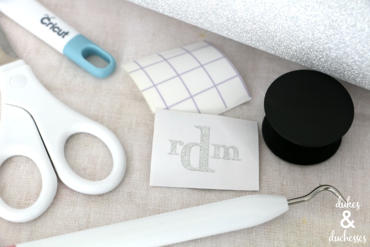 Download Monogrammed Popsocket Cricut Tutorial Template How To Make Your Own Sized Monogram