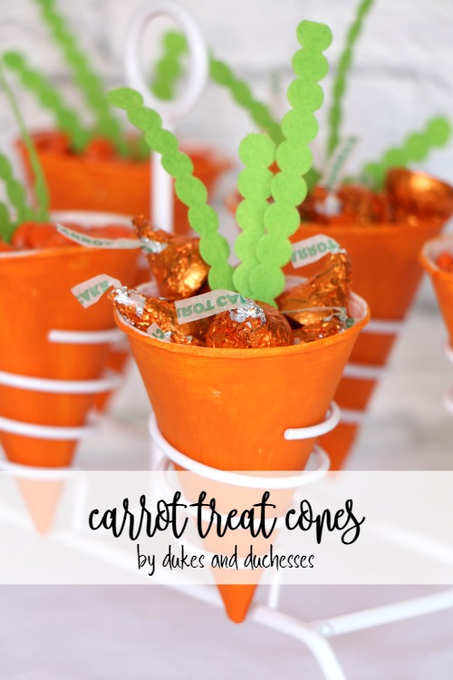carrot treat cones