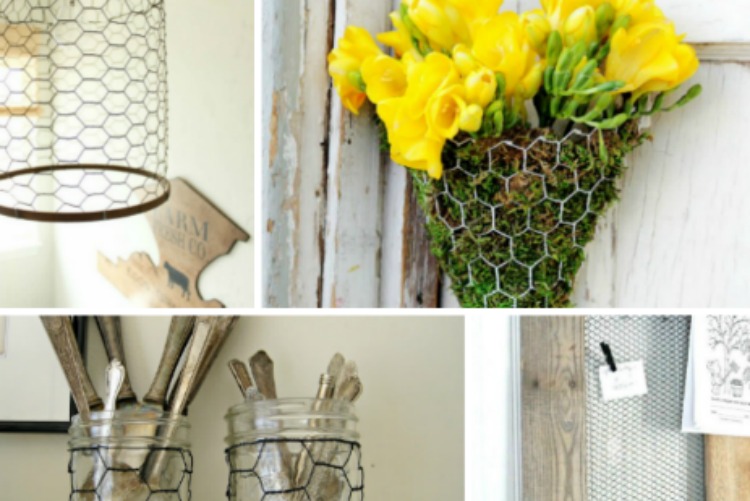 chicken wire crafts and projects