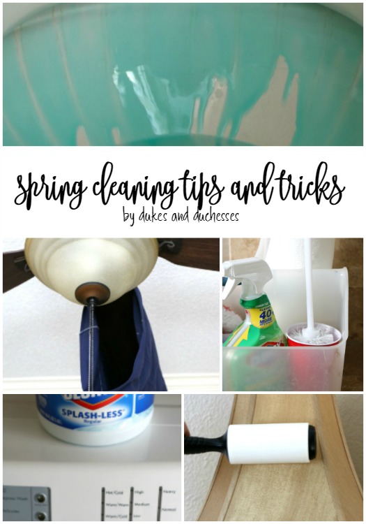 spring cleaning tips and tricks